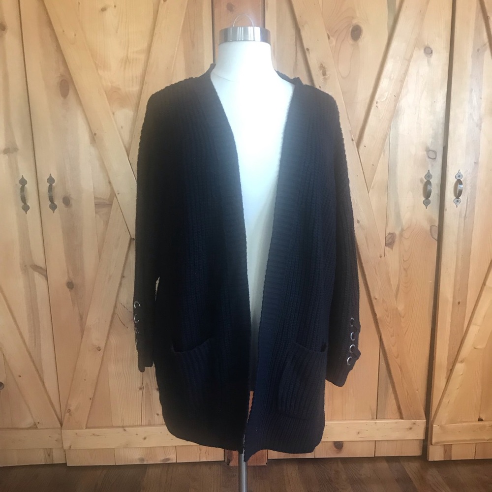 Open front cardigan